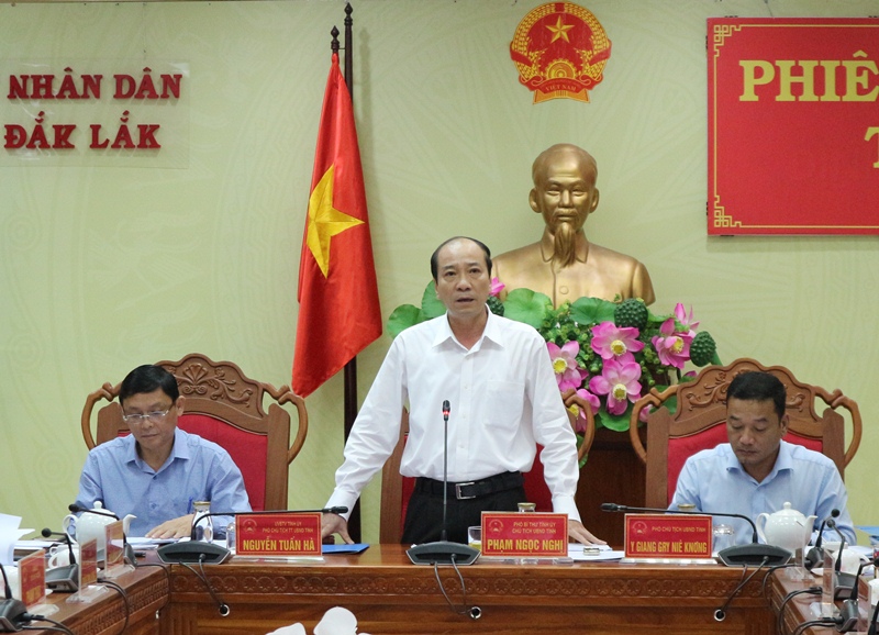 UBND tỉnh tổ chức Phiên họp thường kỳ tháng 9/2019 